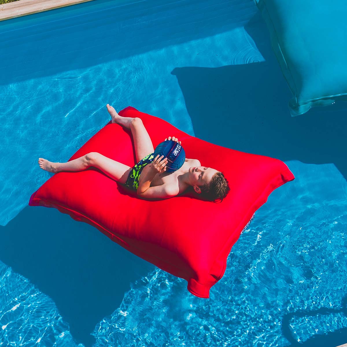 Pouf Piscina Rosso
