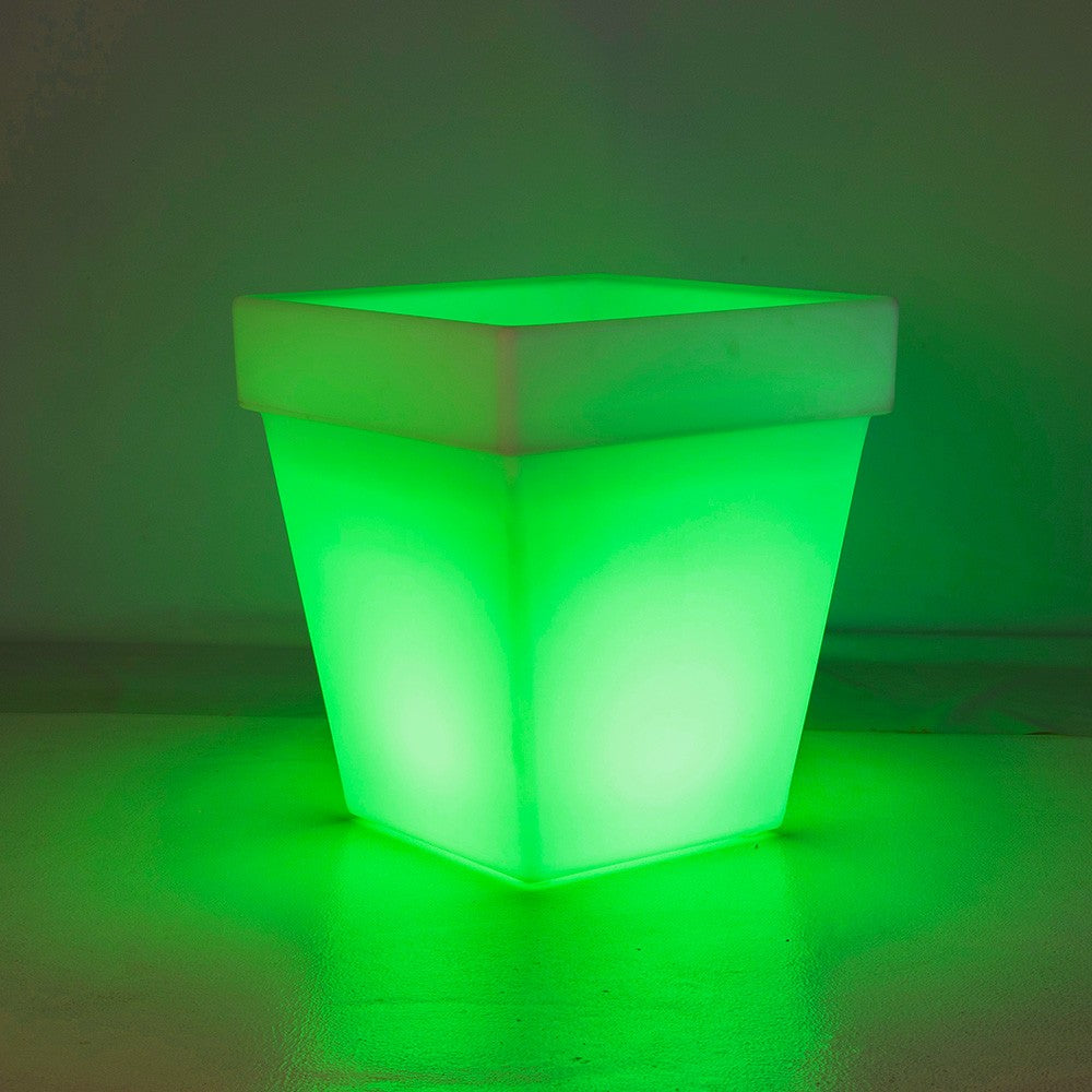 Pot Lumineux à LED Multicolore 60 x 66 cm - Square XXL