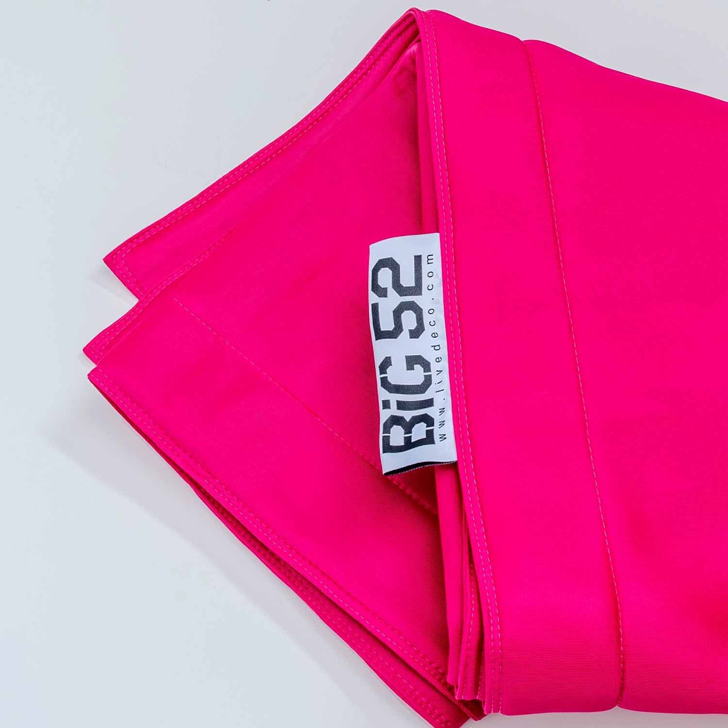 Copertura pouf piscina rettangolare vuota Rosa