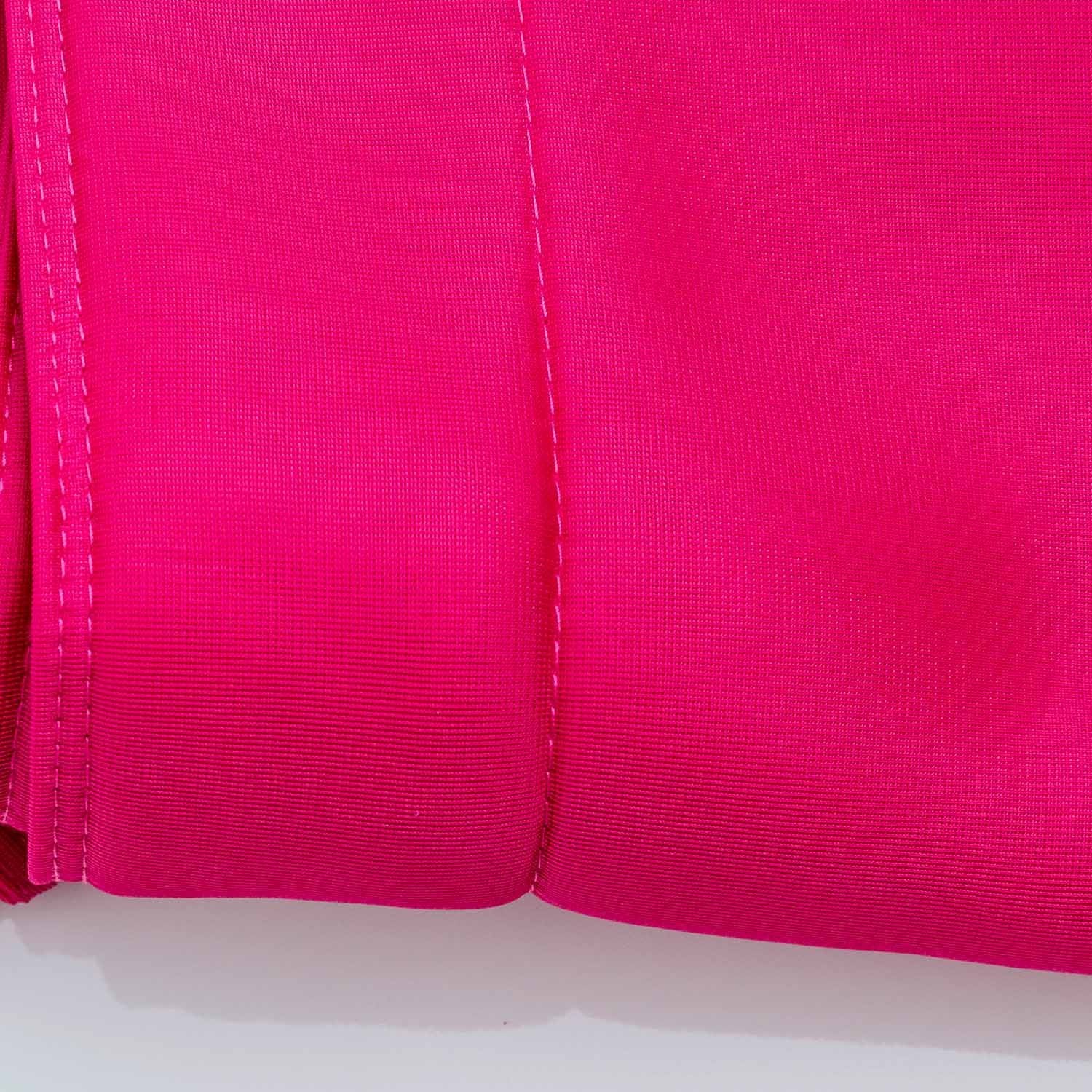 Copertura pouf piscina rettangolare vuota Rosa