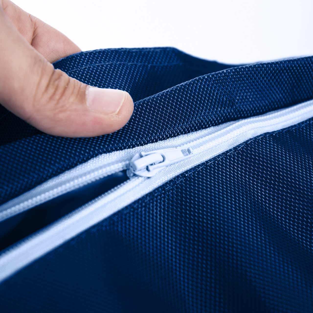 Hülle Leerer Riesensitzsack XL Wasserdicht Außen Outdoor Marineblau IRON RAW BiG52