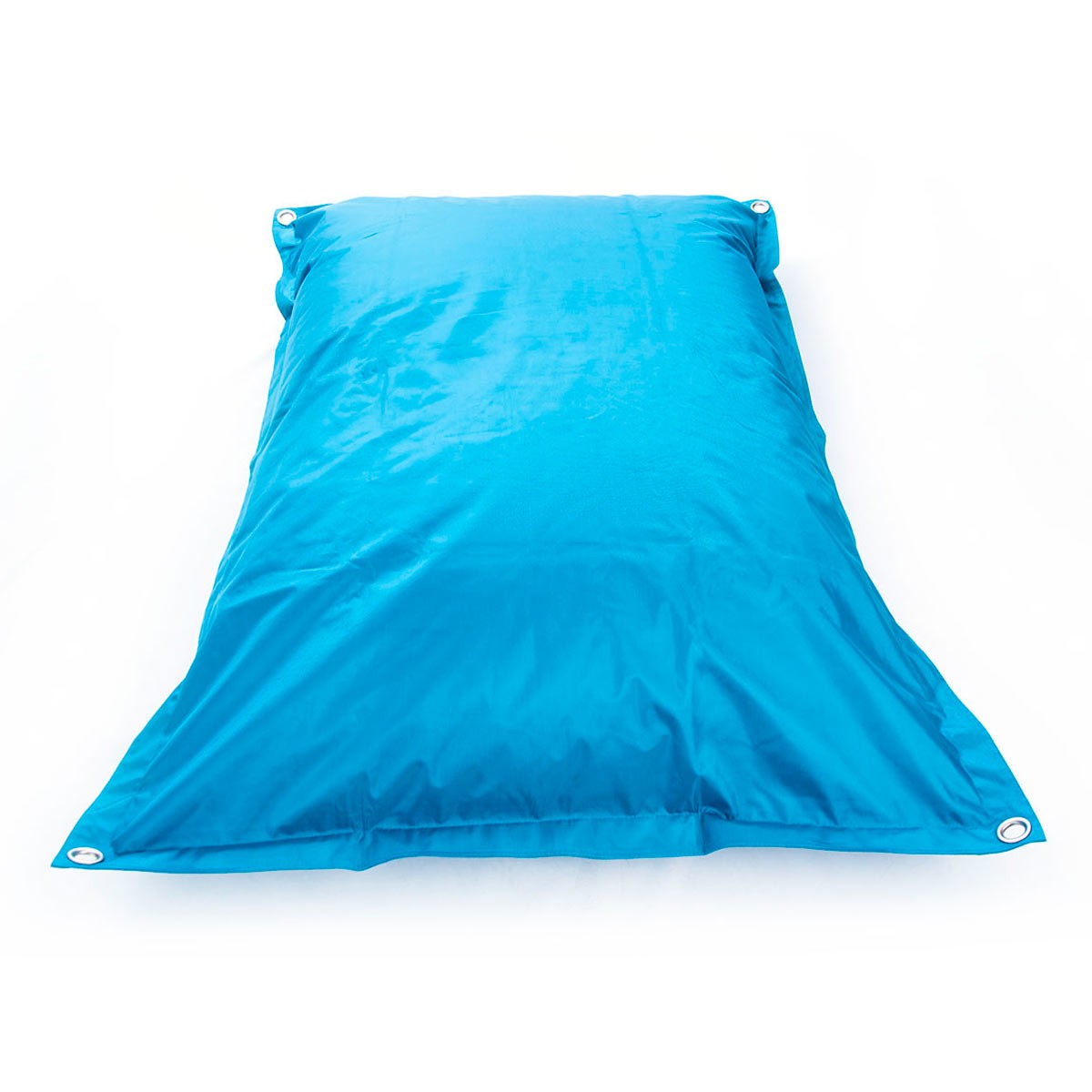 Außenpouf Blau Türkis IRON RAW