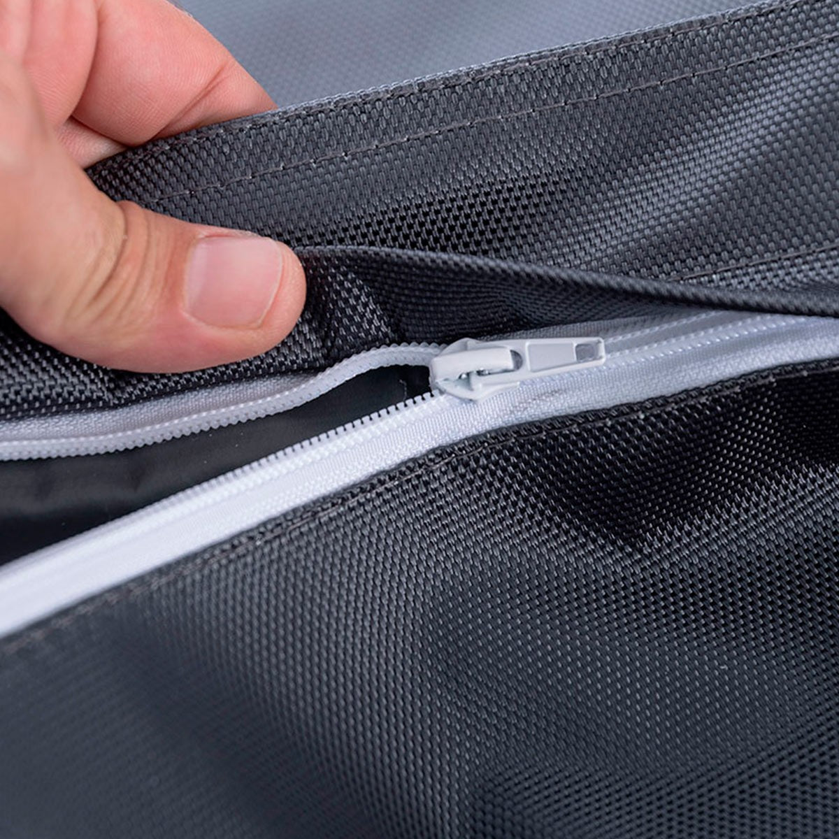 Pouf Esterno Grigio Antracite IRON RAW