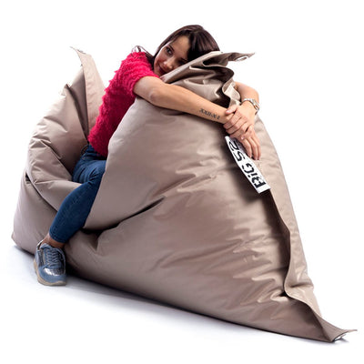 Pouf Esterno Beige Sabbia IRON RAW