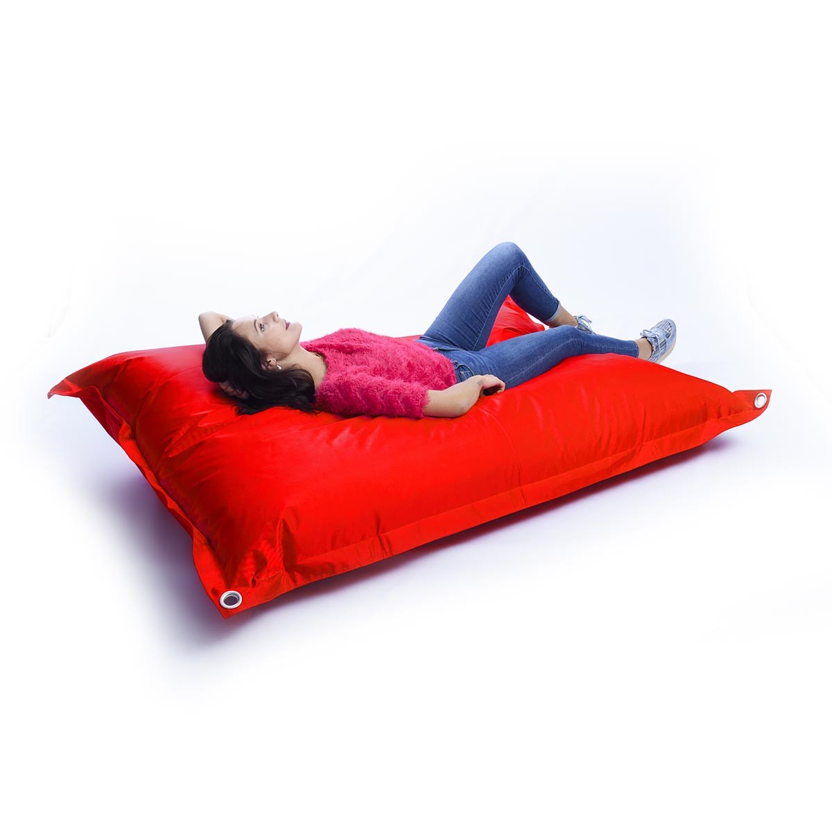 Pouf Esterno Rosso IRON RAW