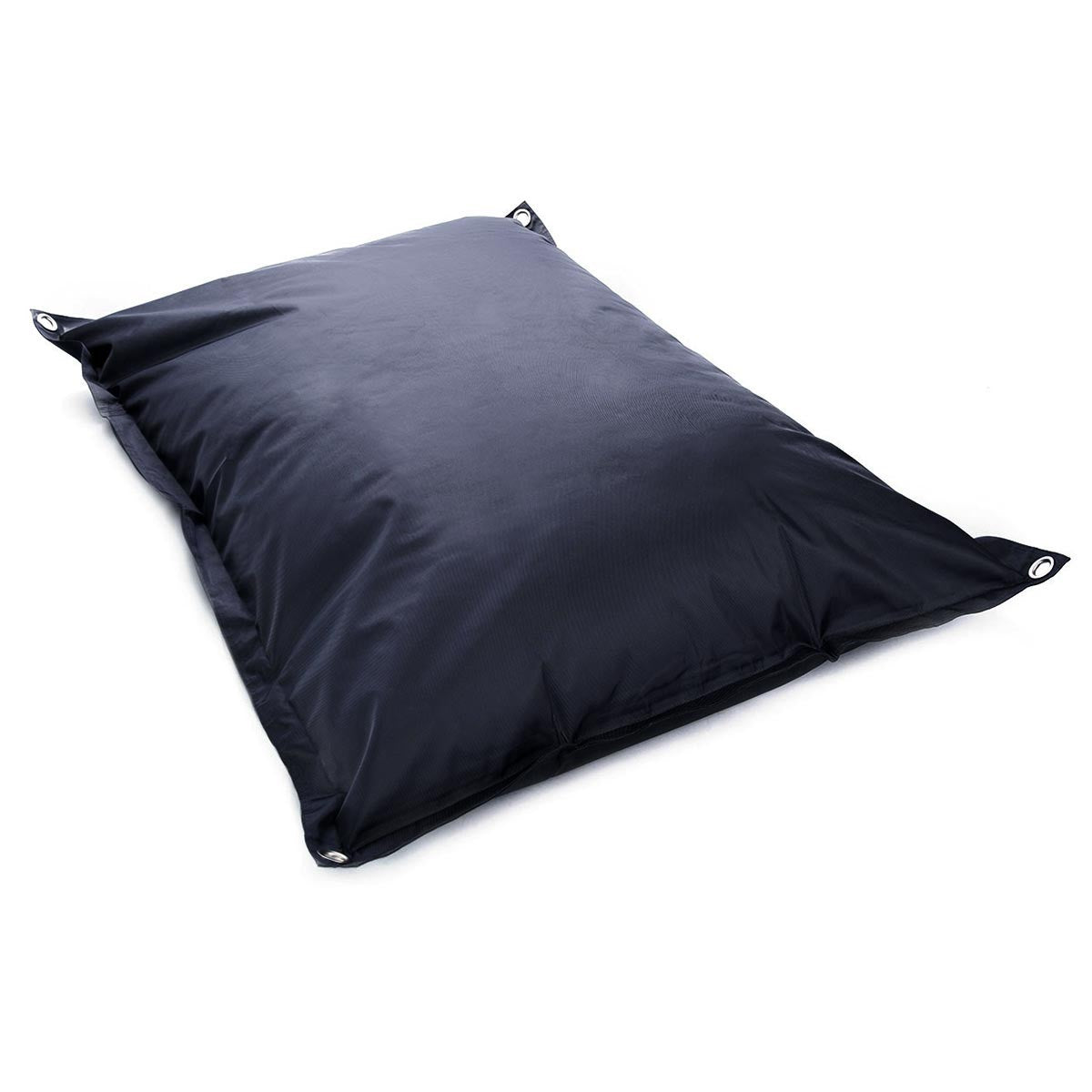 Außenpouf Schwarz IRON RAW