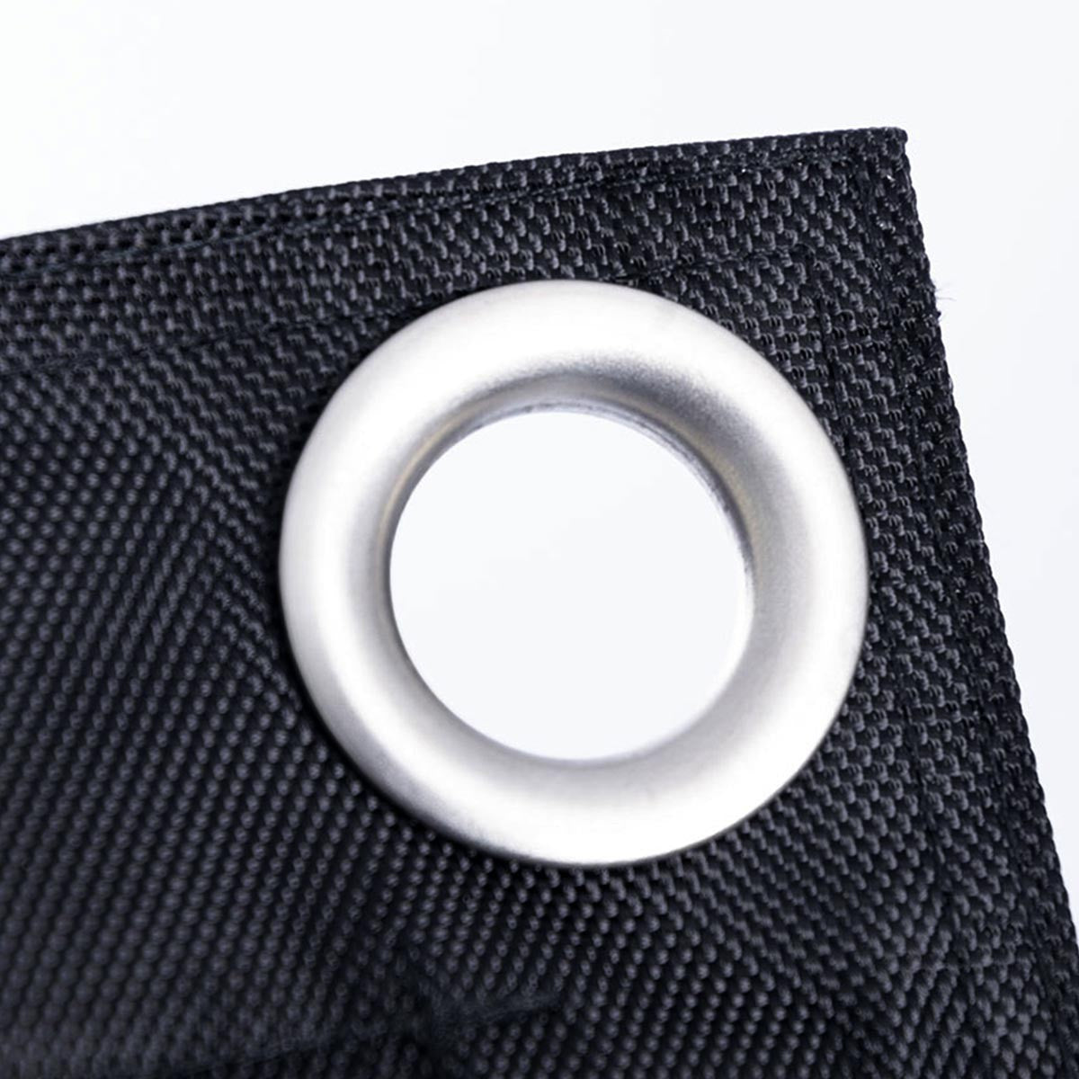 Außenpouf Schwarz IRON RAW