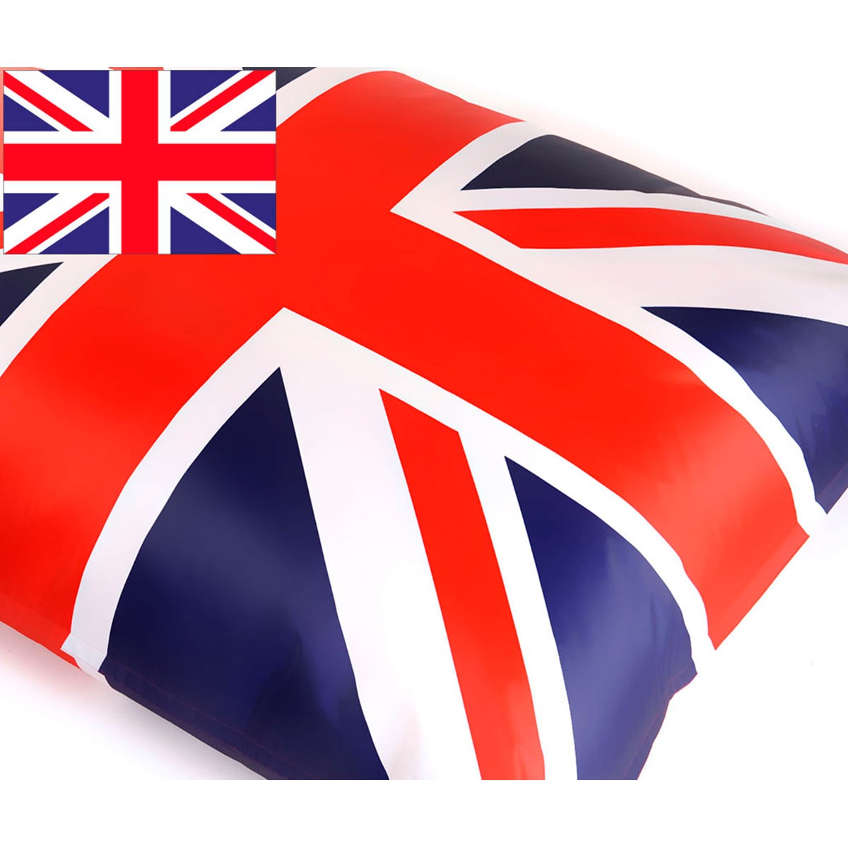 Funda Vacía Puff Bandera Inglaterra