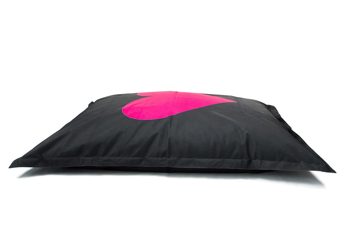 Herz-Pouf Rosa
