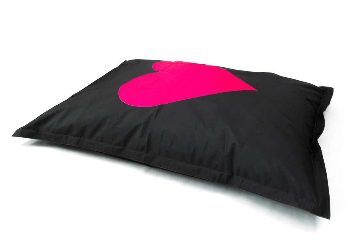 Herz-Pouf Rosa