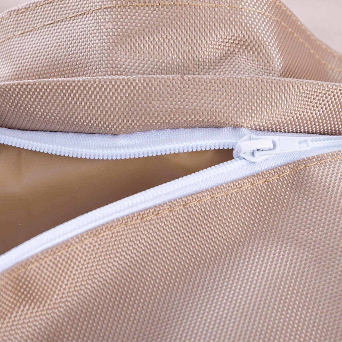 Housse Vide Pouf Extérieur IRON RAW Beige Sable