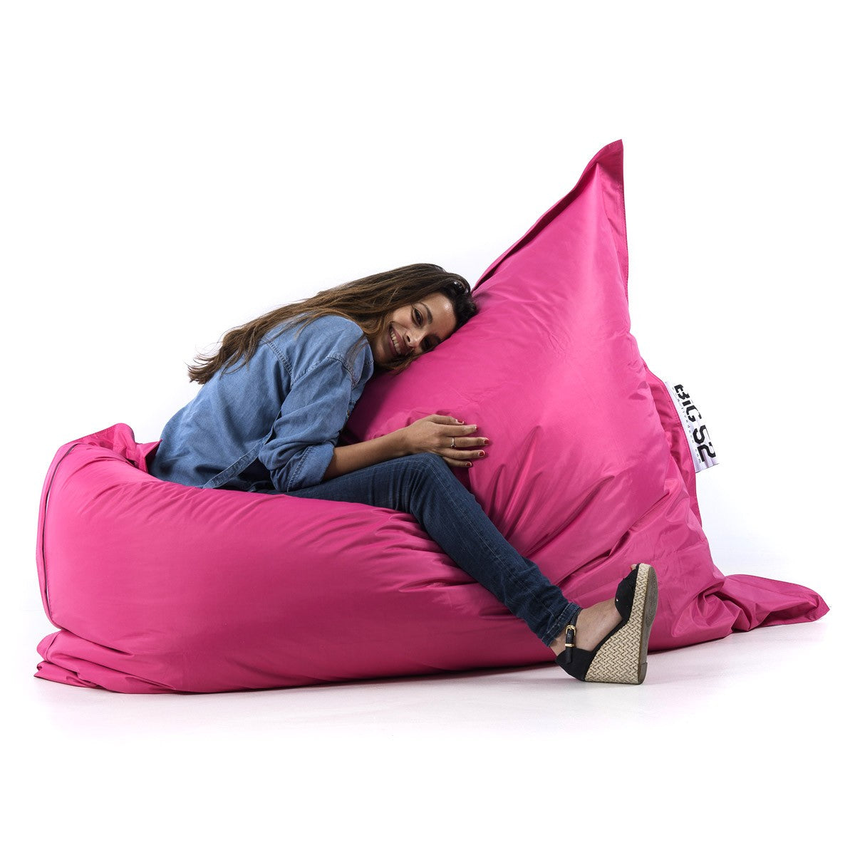 Riesiger XXL Sitzsack Rosa