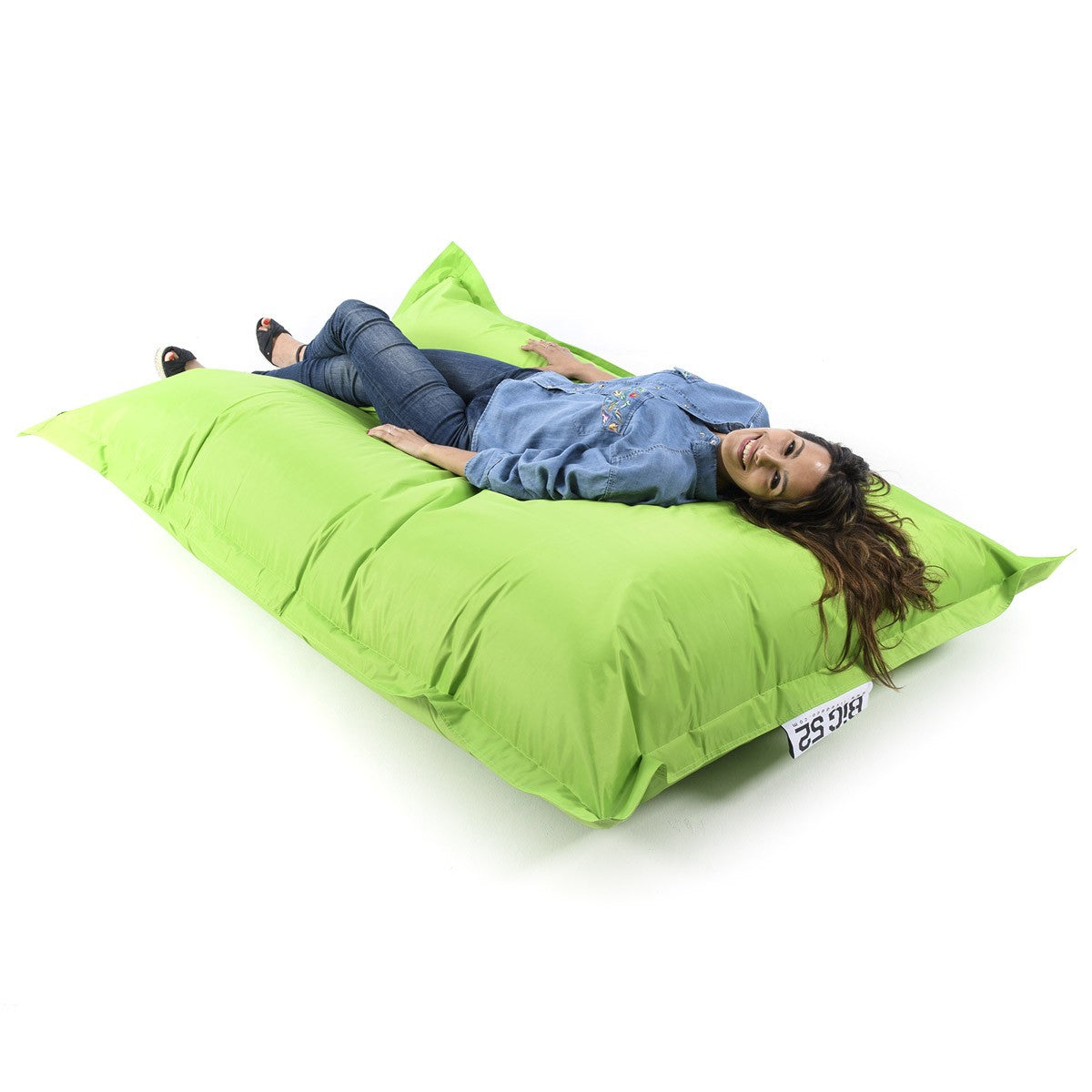 Riesiger XXL Pouf Grün