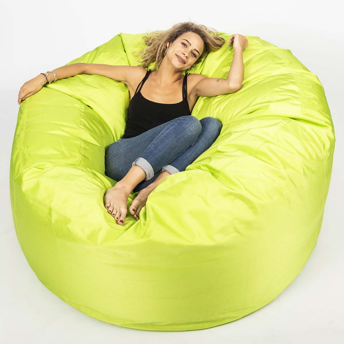 Pouf Gigante Esterno TiTAN Verde Lime