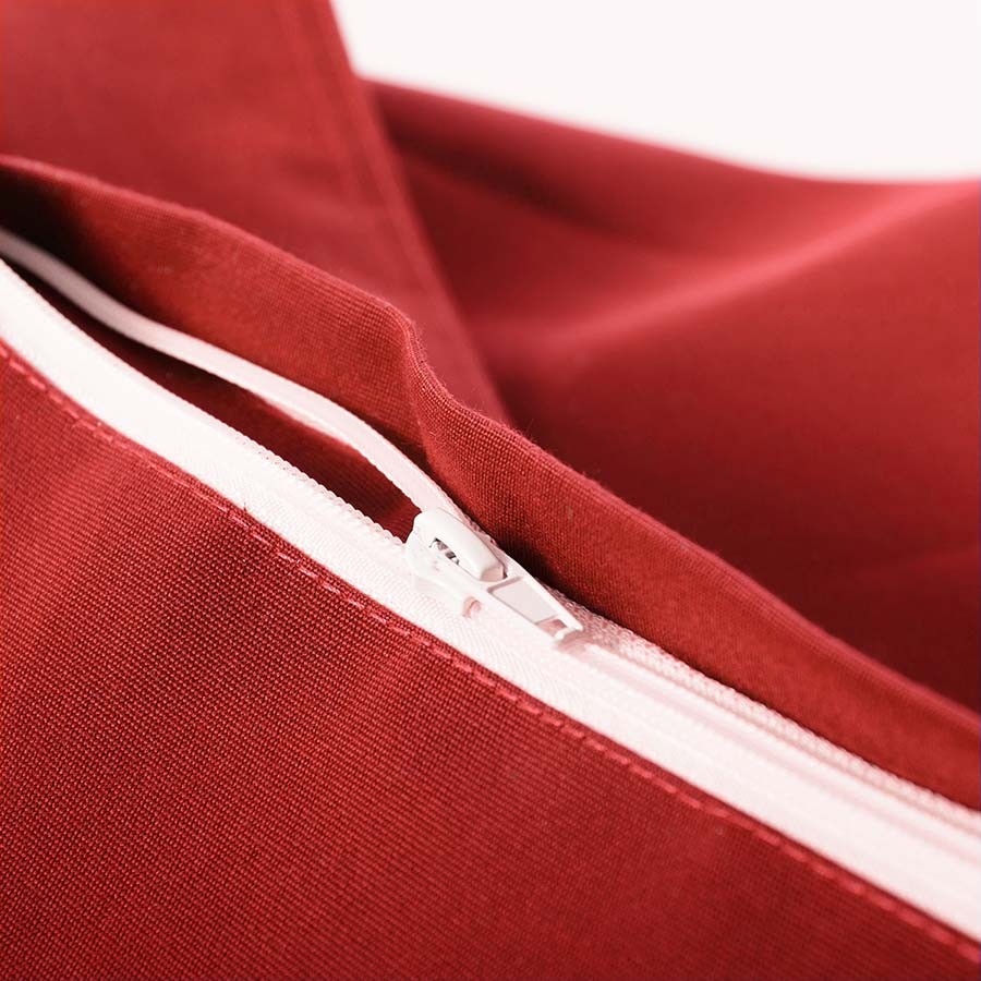 Pouf Vela Barca Rosso