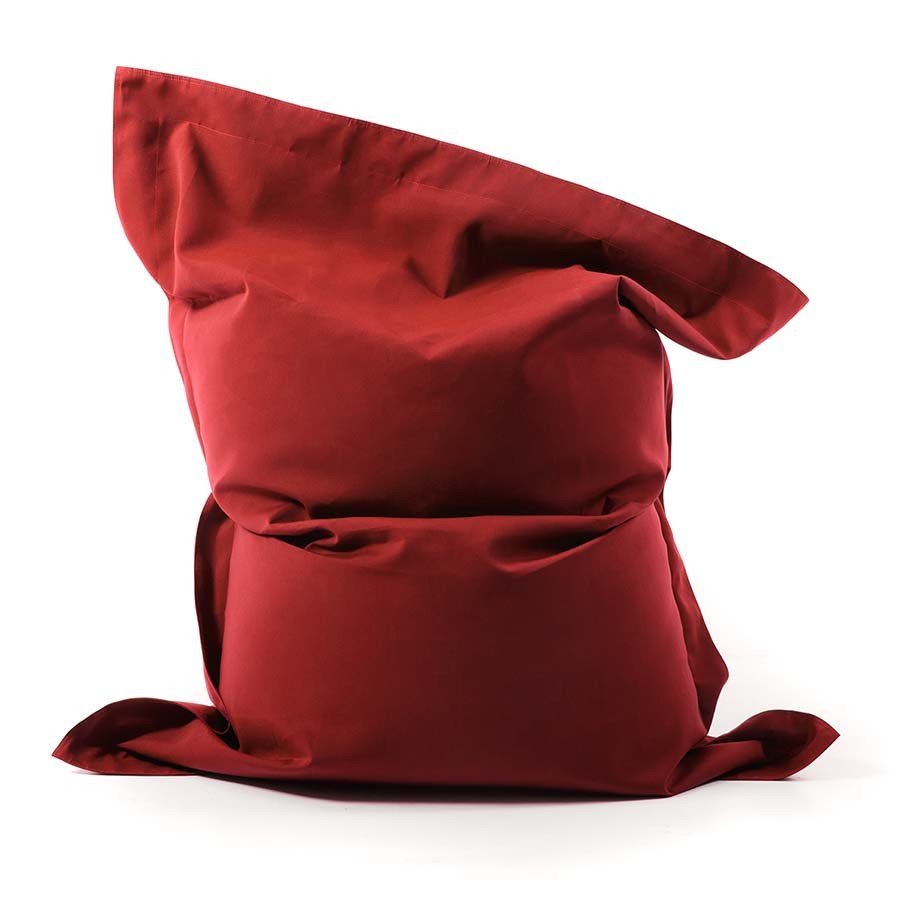 Pouf Vela Barca Rosso