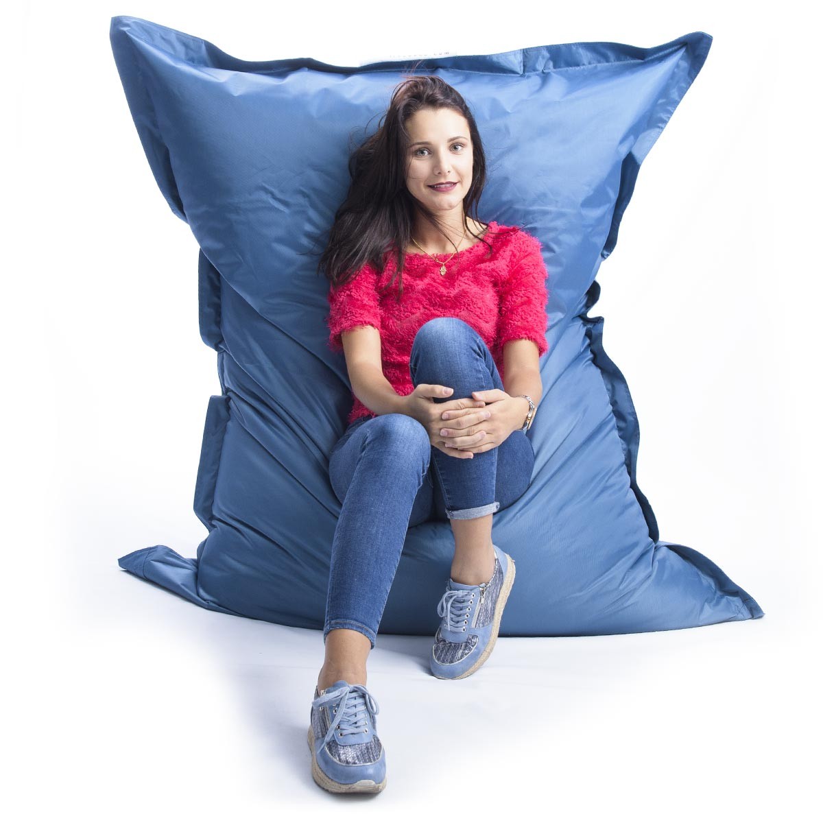 Pouf Gigante XXL Blu Anatra