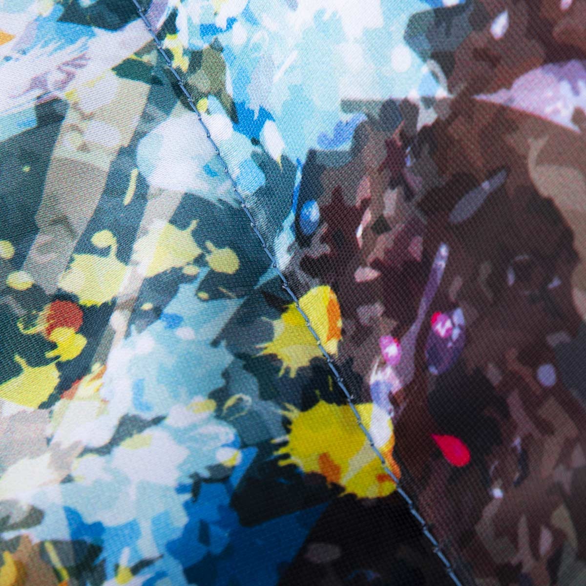 Riesiger Pouf ART52® - Van Gogh POP