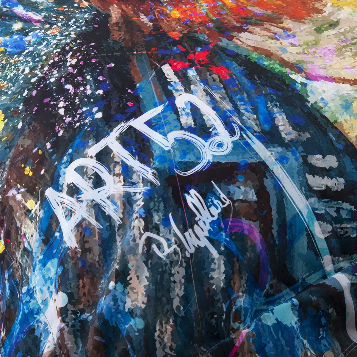 Riesiger Pouf ART52® - Van Gogh POP