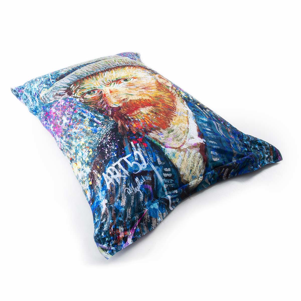 Riesiger Pouf ART52® - Van Gogh POP
