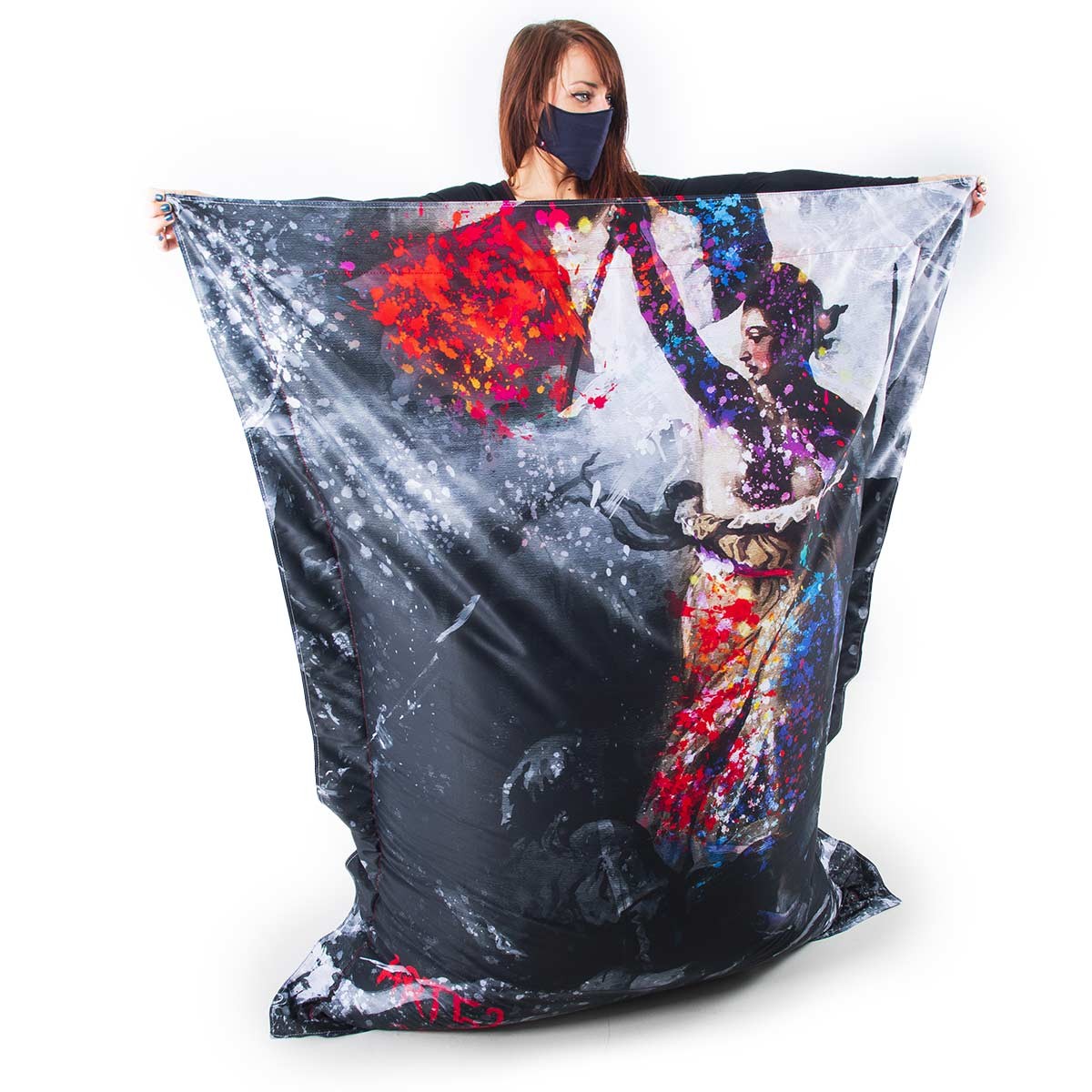 Riesiger Pouf ART52® - Marianne Dunkel