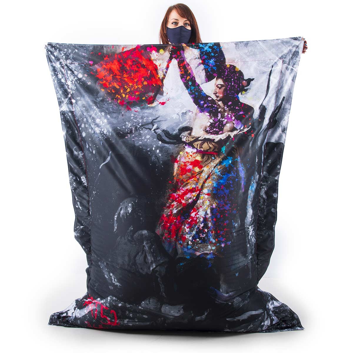 Riesiger Pouf ART52® - Marianne Dunkel