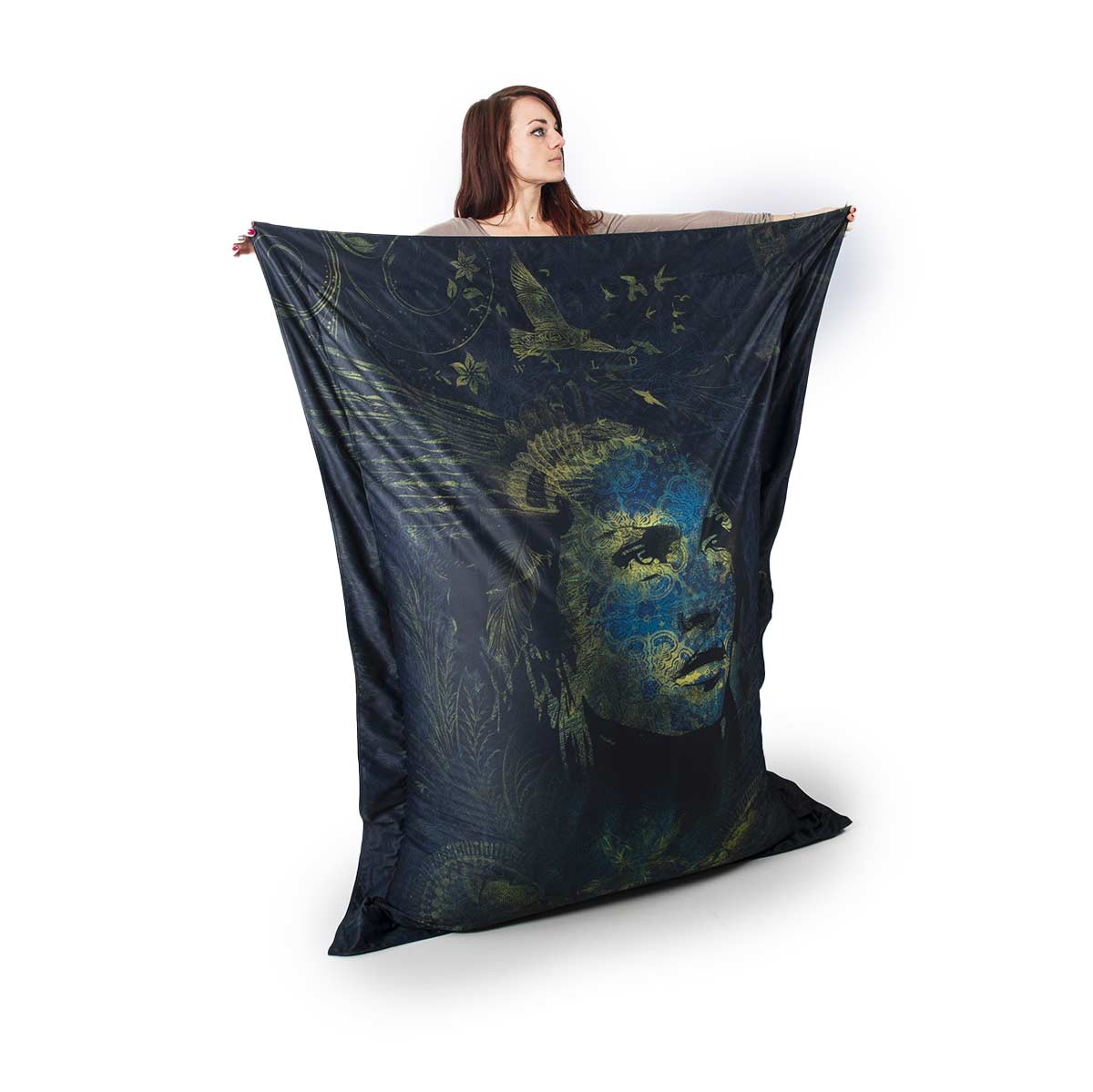 Riesiger Pouf ART52® - WILD