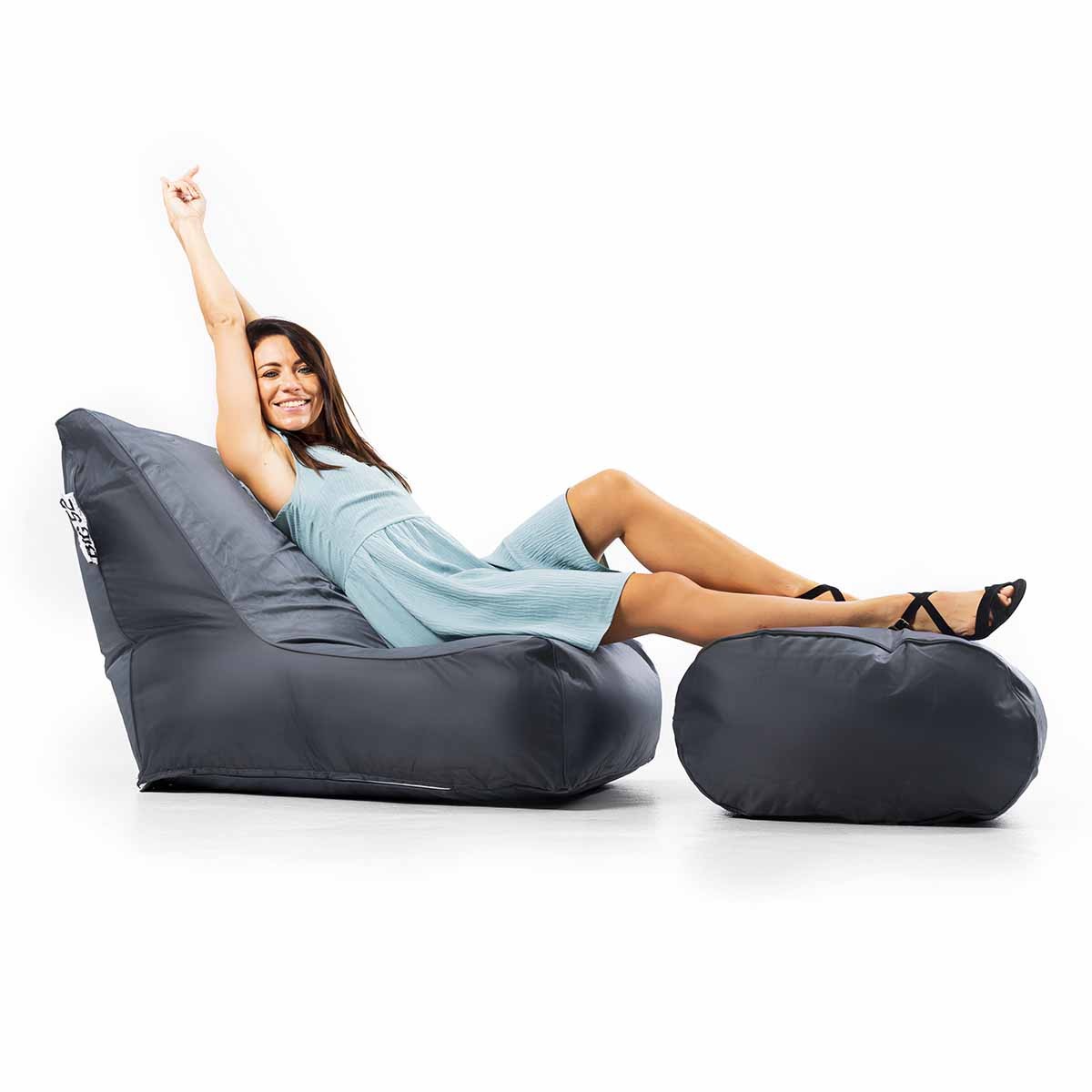 Poltrona Pouf Esterno Antracite