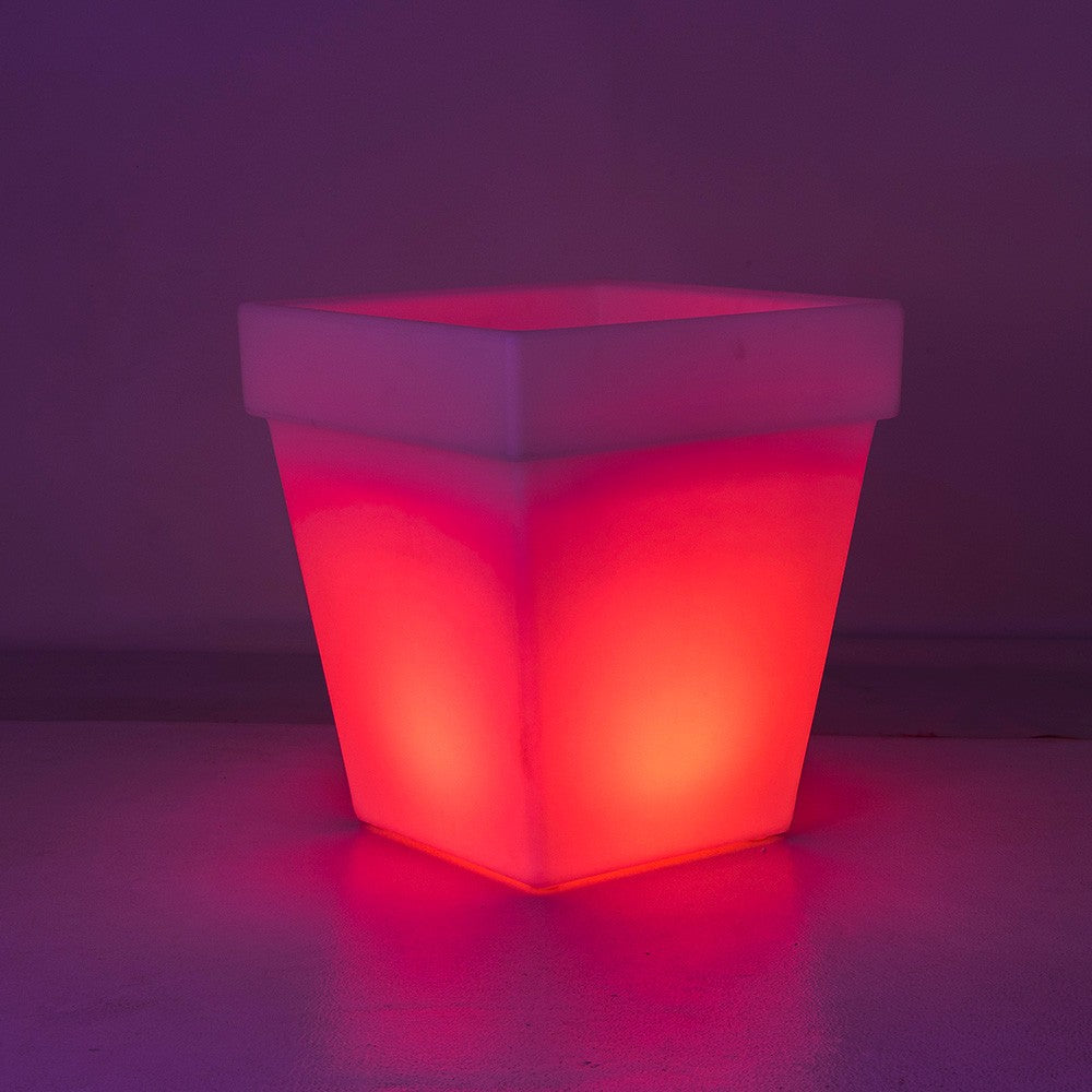 Multicolor LED Light Pot 60 x 66 cm - Square XXL
