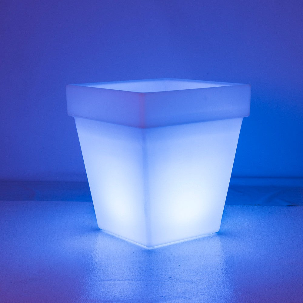 Multicolor LED Light Pot 60 x 66 cm - Square XXL