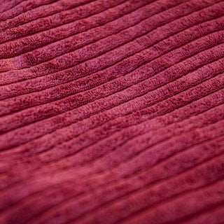 Empty Cover Velvet Corduroy Cherry Bean Bag Pouf