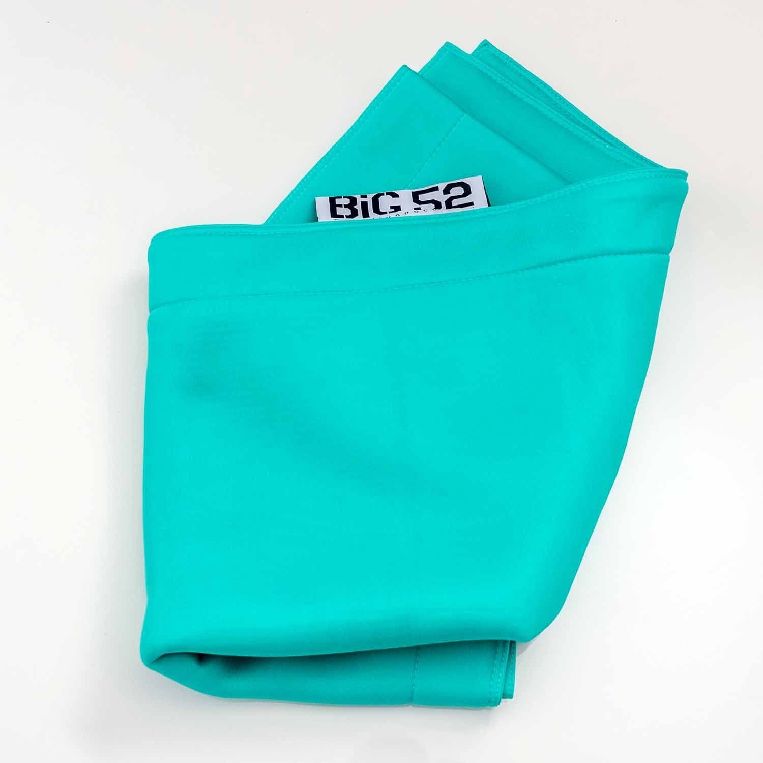 Housse  pouf piscine rectangulaire vide Turquoise