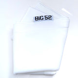 Hülle rechteckiger leerer Pool-Pouf Weiß