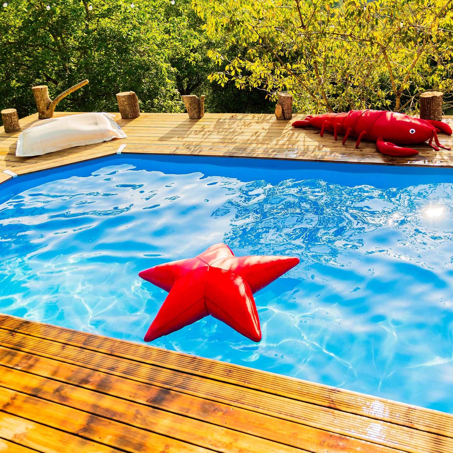 Poolpouf, Roter Seestern