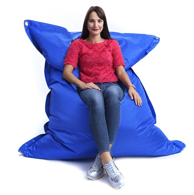 Hülle Leerer Riesensitzsack XL Wasserdicht Außen Outdoor Blau RAW BiG52