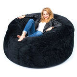 Pouf Gigante Rotondo XXL Polare Nero