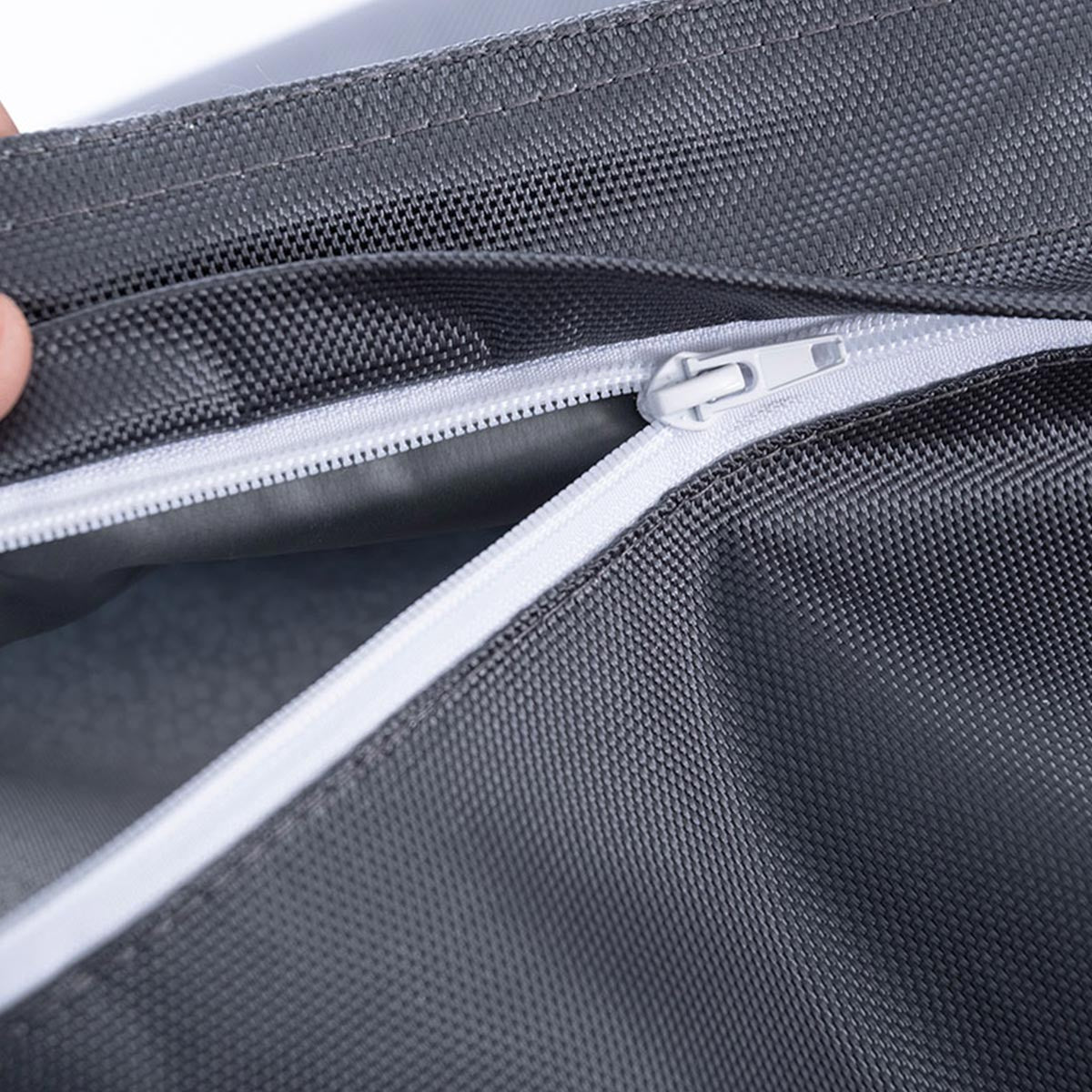 Housse Vide Pouf Extérieur IRON RAW Anthracite