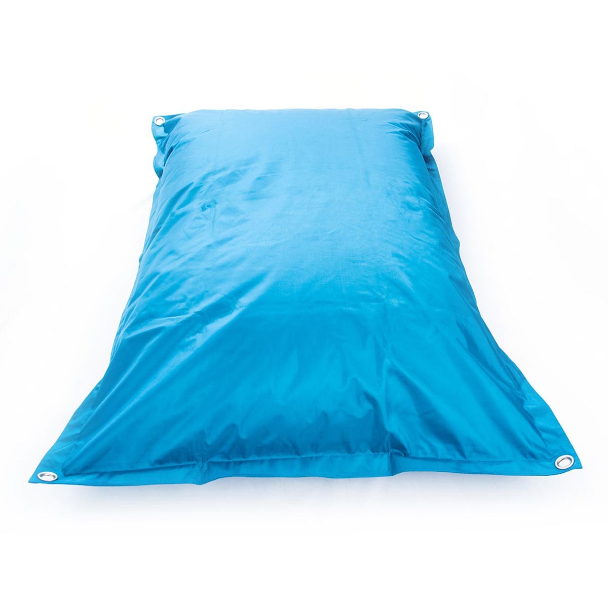 Funda Vacía Puff Exterior IRON RAW Azul Turquesa