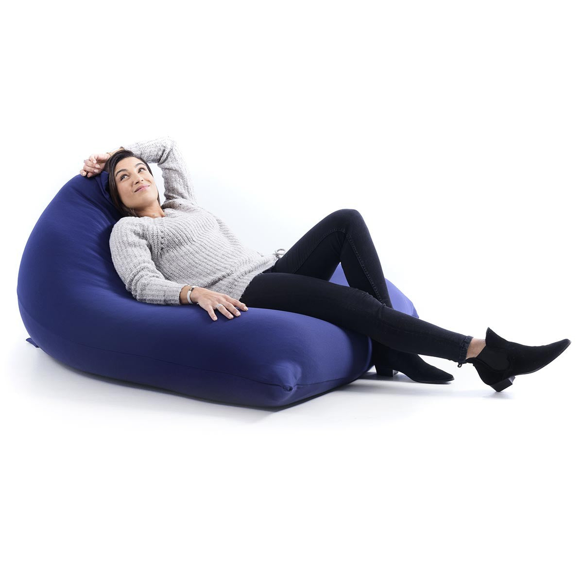 Stretch Sitzsack Berlingot Marineblau