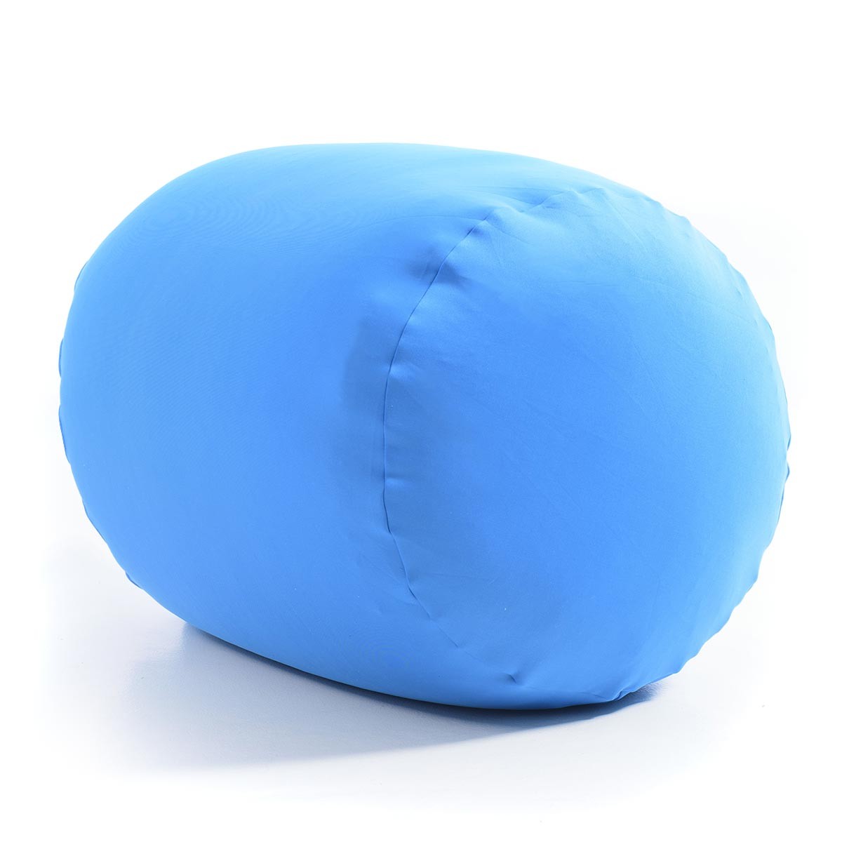 Pouf Fußstütze Stretch Blau