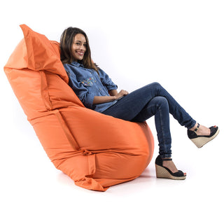 Riesiger XXL Sitzsack Orange