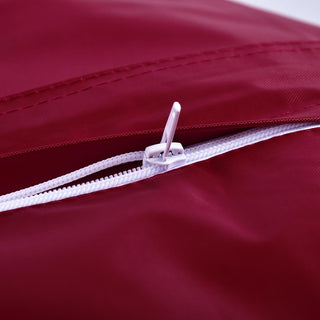 Hülle Leerer Pouf XXL Bordeaux KLASSISCH