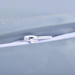 Hülle Leerer Pouf XXL Grau KLASSISCH