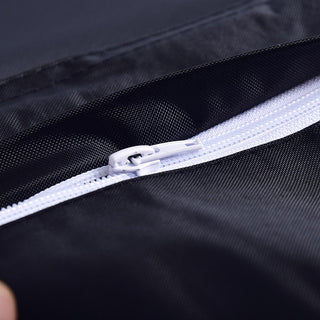 Hülle Leerer Pouf XXL Schwarz KLASSISCH