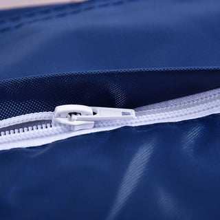 Hülle Leerer Pouf XXL Marineblau KLASSISCH