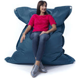 Außenpouf Petrol IRON RAW