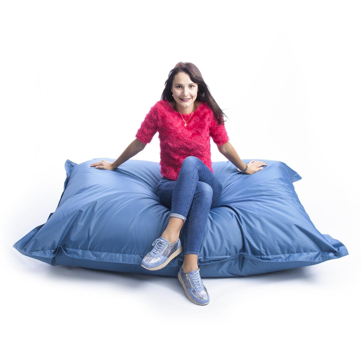 Riesiger XXL Sitzsack Entenblau