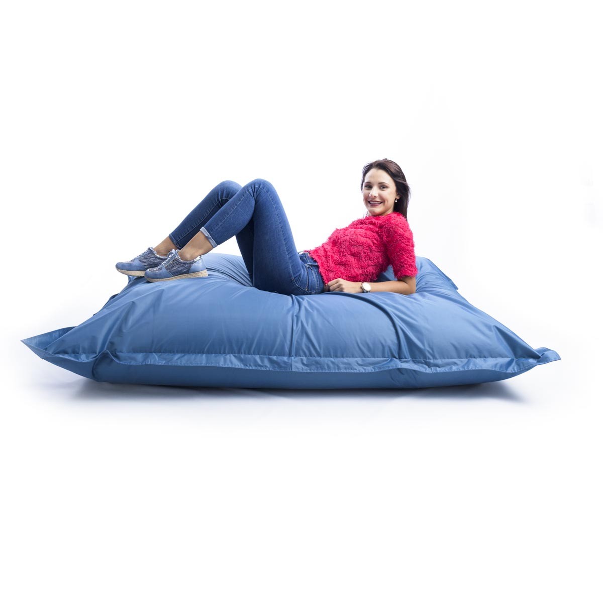 Riesiger XXL Sitzsack Entenblau