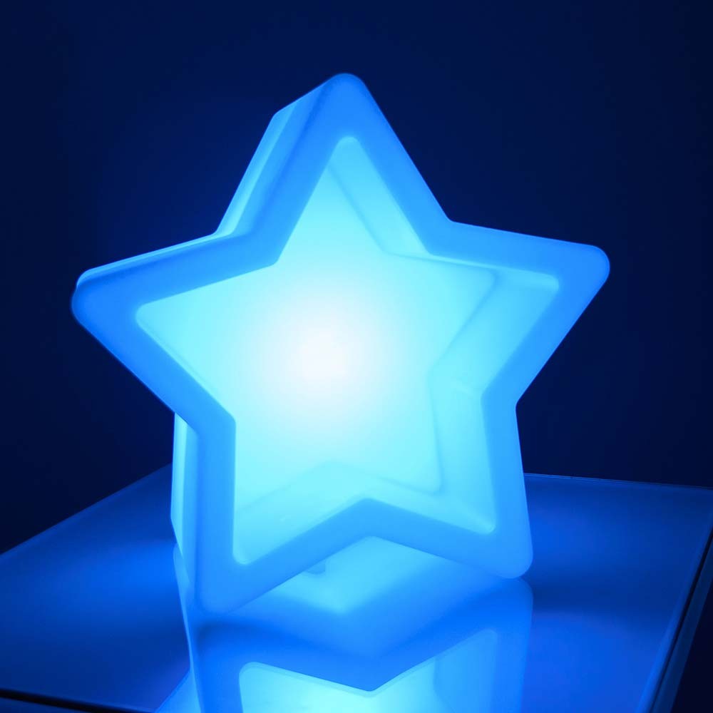 Secchio per Champagne Stella Luminosa a LED Multicolore