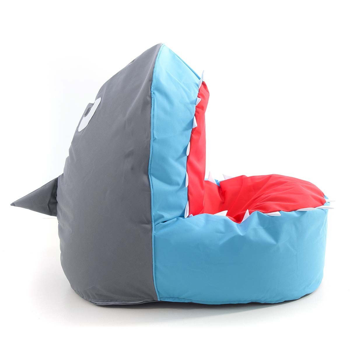 Pouf Bambino Design Squalo Blu